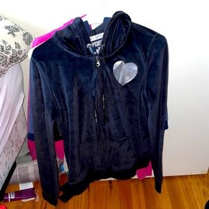 Victoria secret I ❤️ parties zip up size large